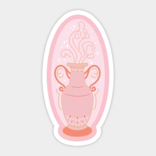 Aquarius Vase (Pink) Sticker